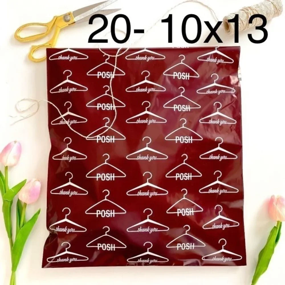 20- 10x13 Posh Hanger Poly Mailers